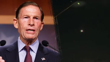 Sen. Blumenthal advises that mysterious drones sighted recently should be eliminated, even if it means using force.