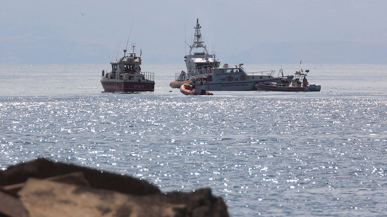 At least one person died after a yacht sank off the Italian coast, with British and American individuals among the missing.