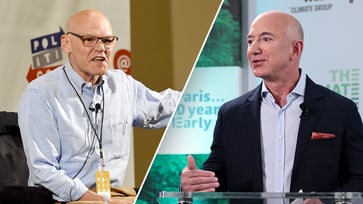 Bezos takes heat from Carville over Washington Post op-ed: 'A hundred monkeys could write something better'