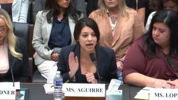 Mexican-American daughter testifies to Congress about her shame over the Biden-Harris administration's border policy.