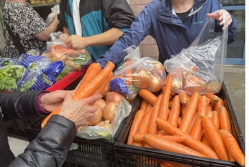 Food banks in swing states are under strain due to the cost-of-living crisis, with demand increasing dramatically: "Never experienced this before."