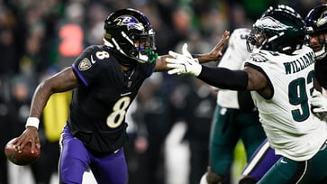 Lamar Jackson of the Ravens reveals that his mother was upset with him after their loss to the Eagles and scolded him.