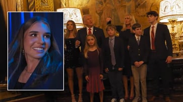 Kai, Trump's granddaughter, shares a vlog of the family's election night celebration: "I'm extremely proud."