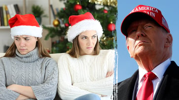 A sociologist criticizes leftist suggestions to disconnect from the Trump family during the holidays.