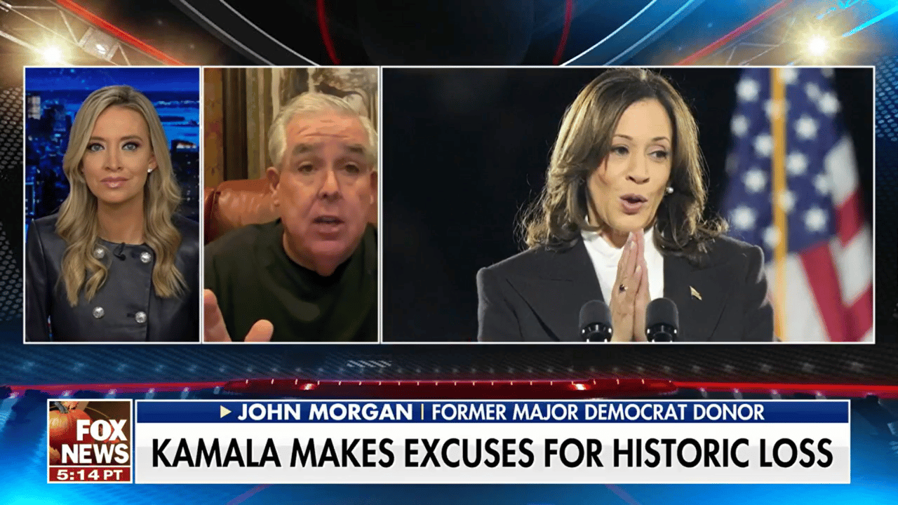 John Morgan, an ex-Dem donor, claims that Barron Trump is "smarter" than the Harris campaign for advising the father to go on Joe Rogan.