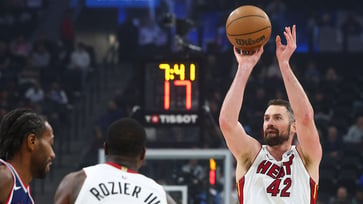 Kevin Love of the Heat describes the team's poor second half in their loss to the Clippers using an OnlyFans model.