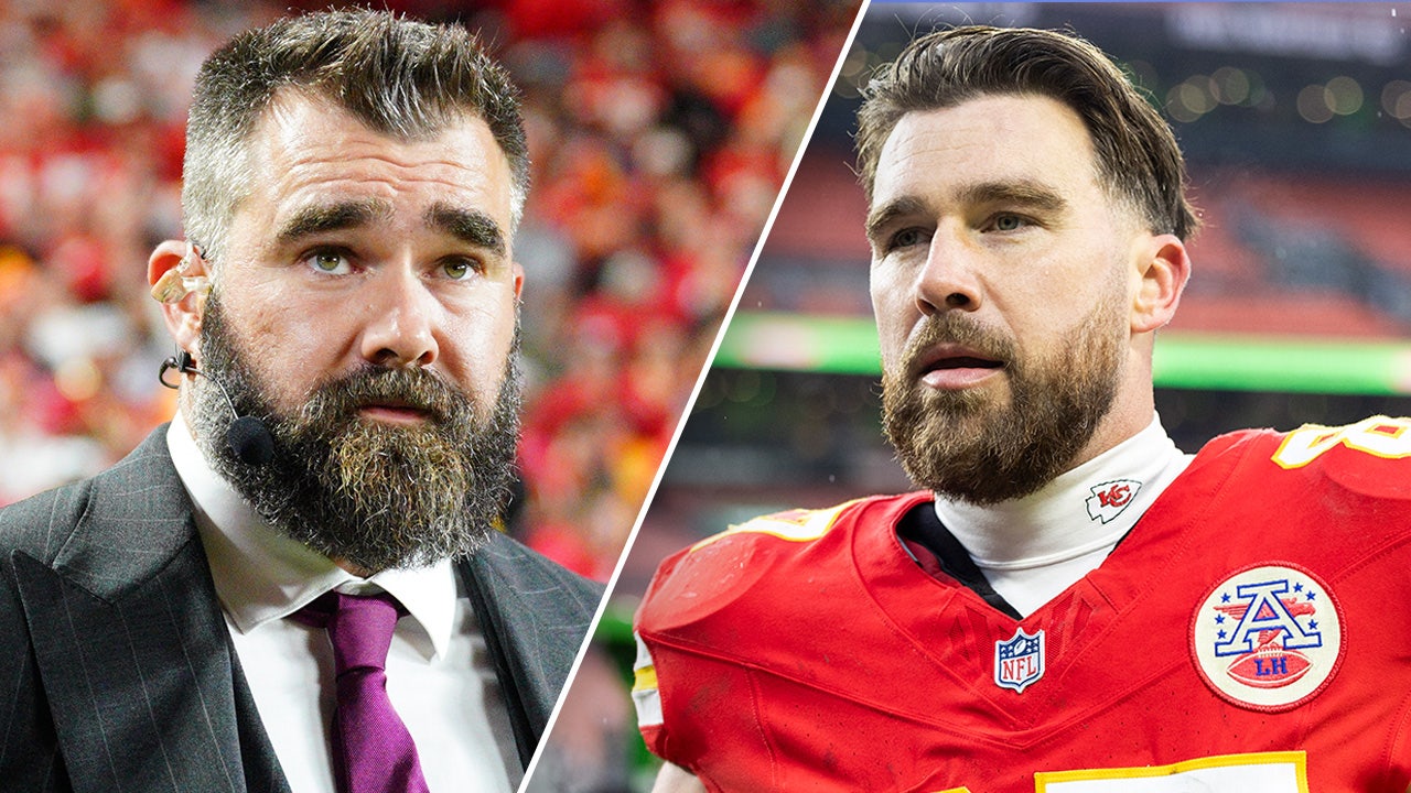 Ohio lawmaker's bill outlawing flag planting on Buckeyes' field criticized by Travis and Jason Kelce as 'soft'.