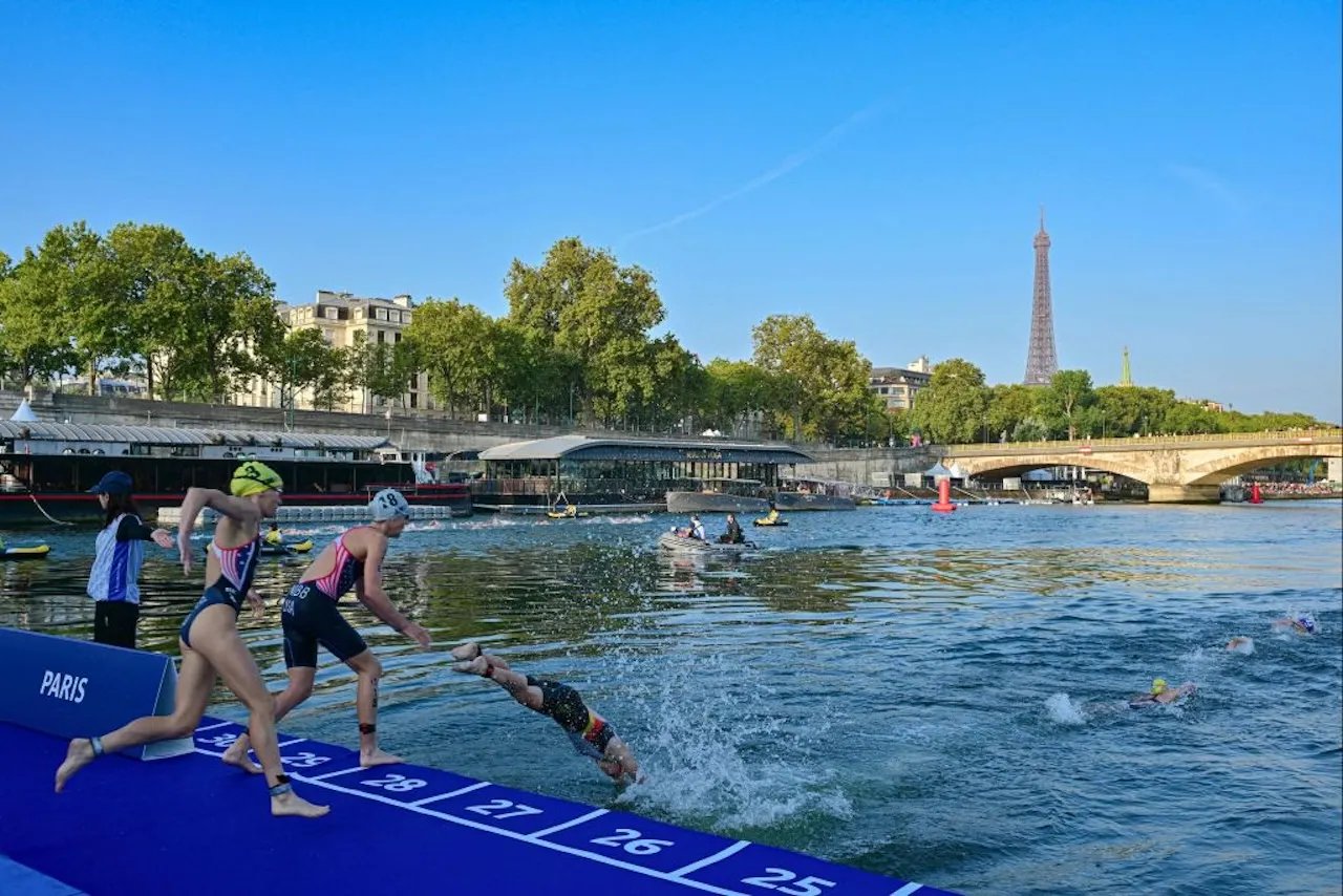 Concerns about Seine River water quality arise with postponed Olympic events.
