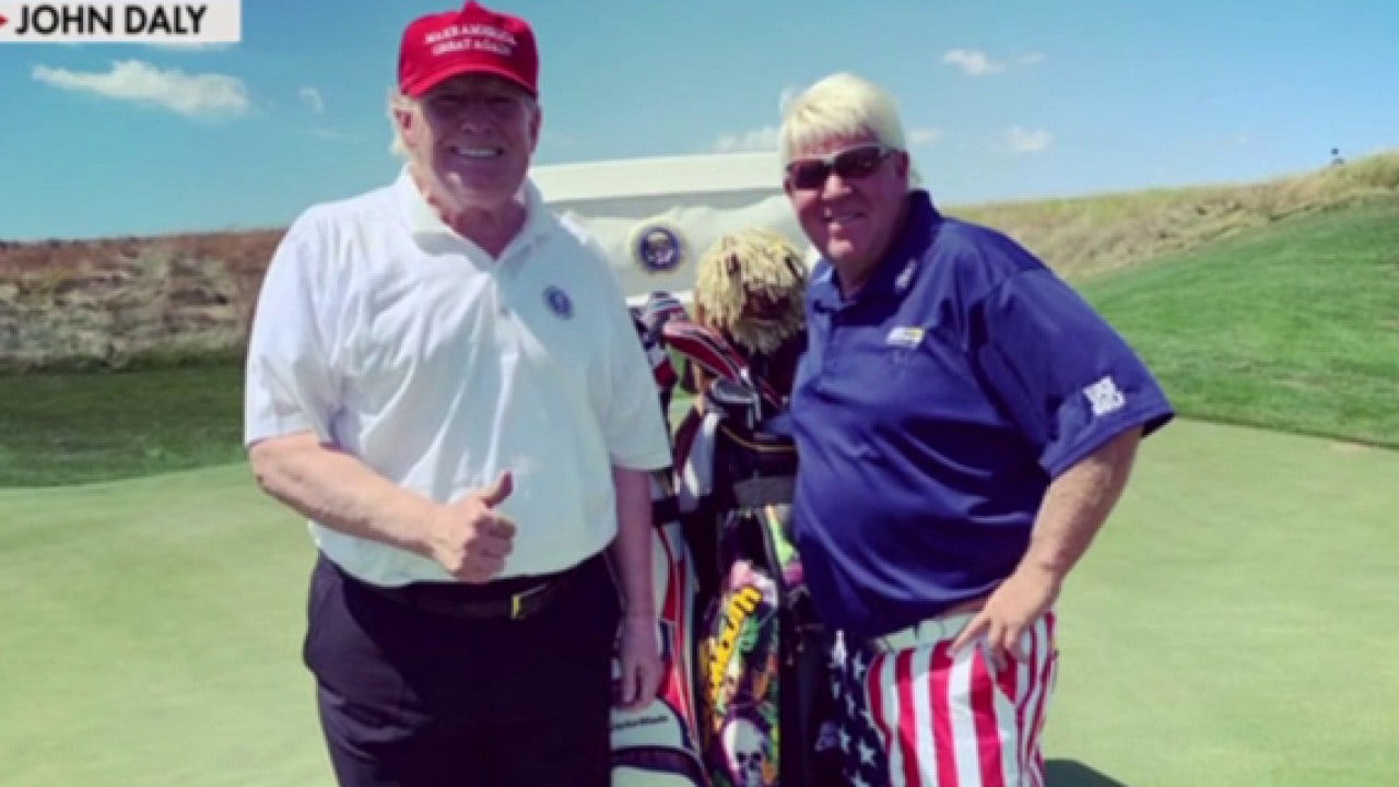 John Daly applauds Trump's victory and reassures distressed celebrities: He is committed to safeguarding America.