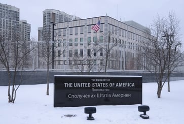 The US Embassy in Kyiv is temporarily shutting down due to a possible significant air attack.