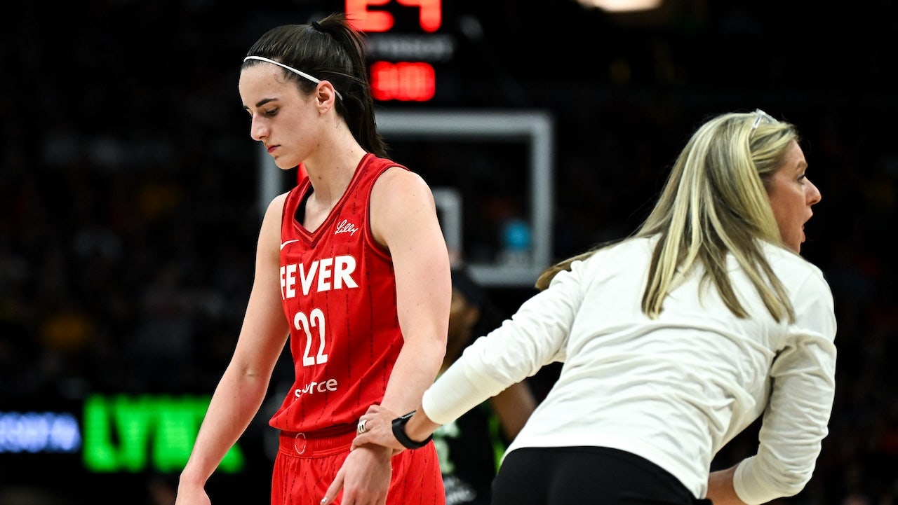 Caitlin Clark's coach advises her to move on from referee controversy, while she criticizes officials for pushing her to the brink of suspension.