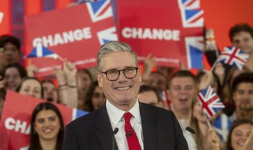 After a substantial victory in the British general election, Keir Starmer has been named the new prime minister.