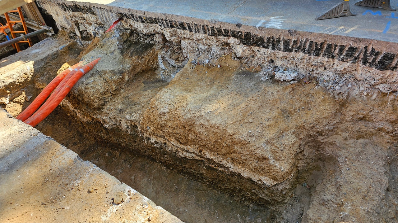 Archaeologists unearth ancient Roman road in London after 2,000 years.