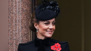 Despite her recent cancer battle, Kate Middleton continues her tradition of appearing on Remembrance Day.