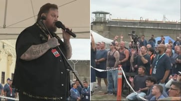 For the first time in 20 years, an Oregon prison hosts a live music performance by Jelly Roll.