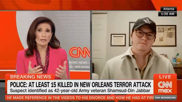 An NY Times reporter who conversed with a New Orleans terror suspect in the past claims they didn't observe any "red flags."