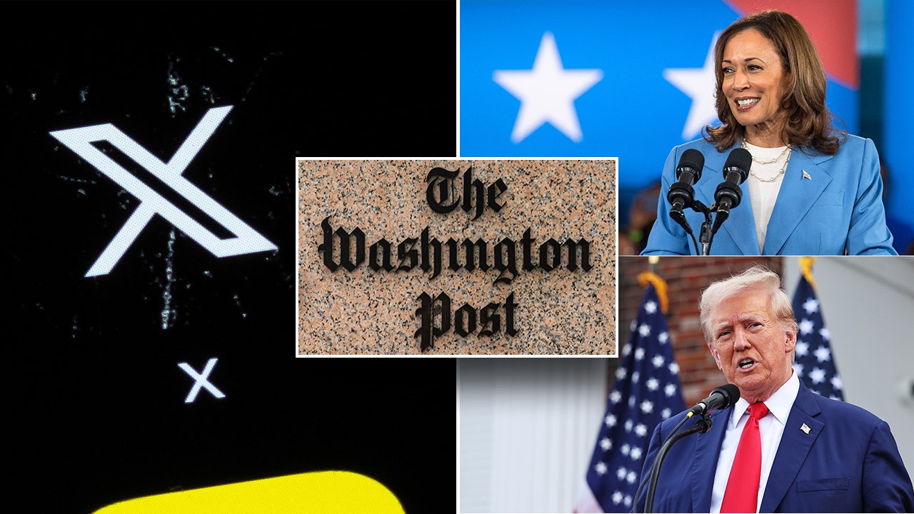 Critics claim that the Washington Post is purchasing ads on X featuring content that supports Democrats and opposes Trump.