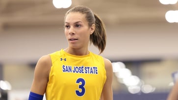 The SJSU volleyball team, featuring a trans player, secures a playoff match against a team that forfeited due to controversy.