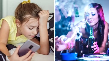 A study has found that children who have less sleep are at a higher risk of using drugs and alcohol in the future.