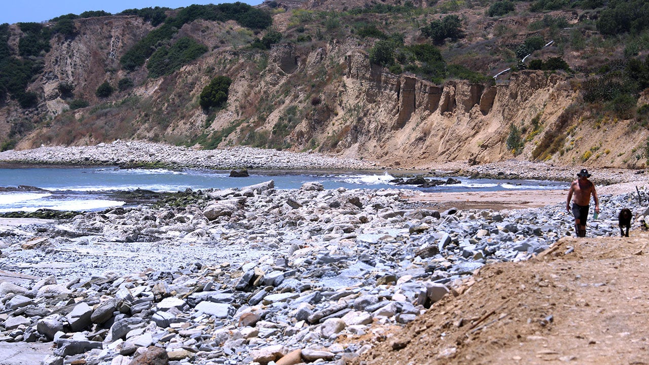 A hiker discovered a decomposed body hundreds of yards away from the cliffside in California, prompting police investigation.