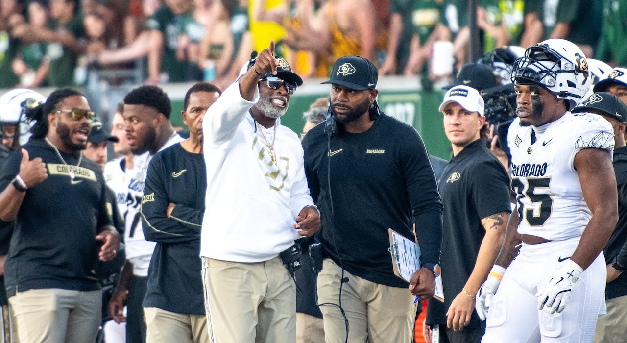 CSU allegedly engages in unsportsmanlike conduct, prompting Deion Sanders to attempt to increase his son's score.