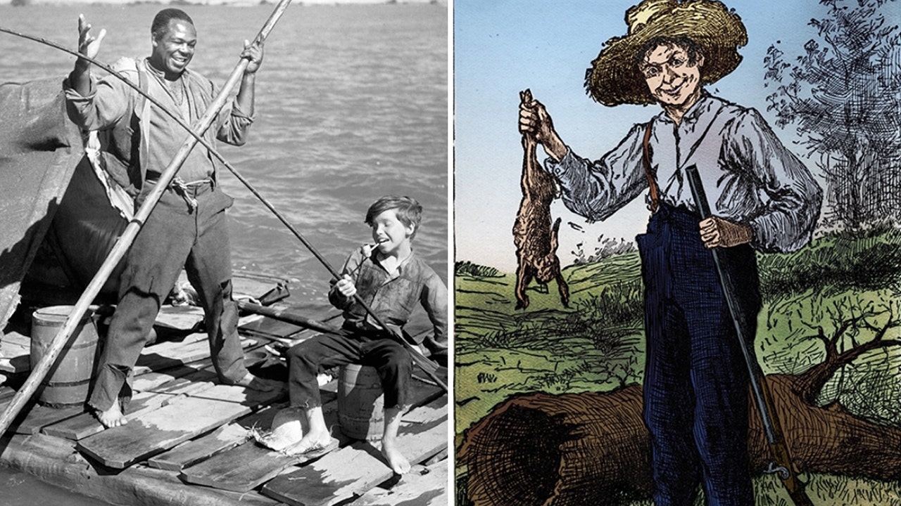 Tom Blankenship, the 'kindly young heathen' who served as the model for Huck Finn, met an American.