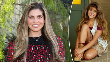 Danielle Fishel, known for her role on 'Boy Meets World,' reveals breast cancer diagnosis.