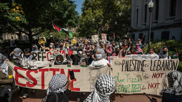 Anti-Veterans Day gathering planned by pro-Palestinian protesters at Columbia University: 'DISGUSTING'