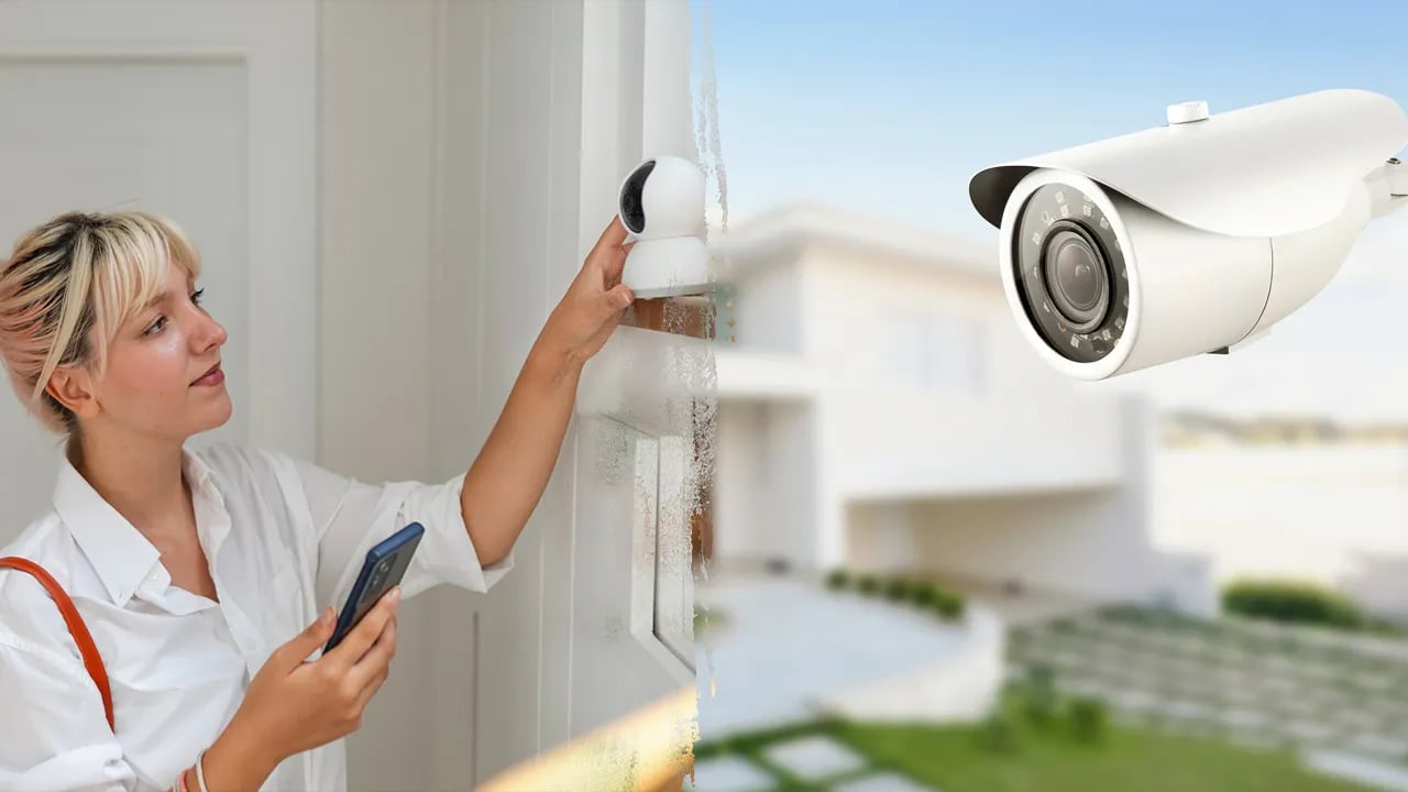 Purchasing security cameras helps property owners monitor their properties and deter intruders.