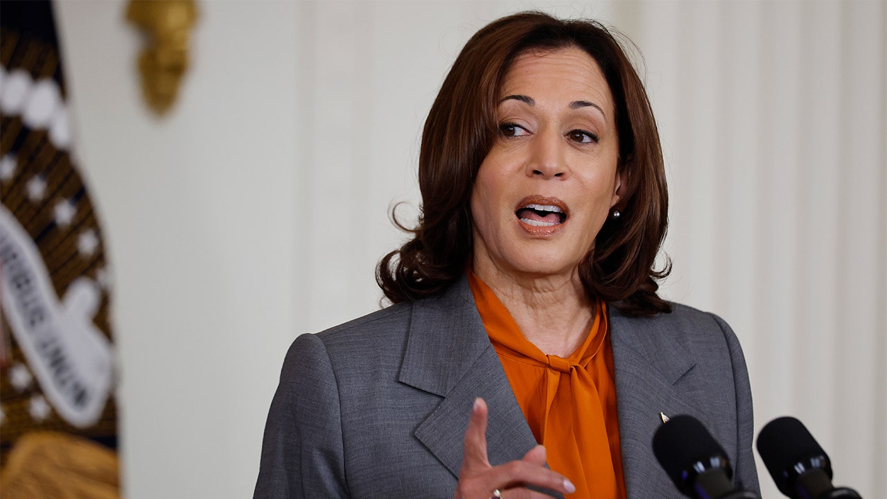 As Pelosi endorses Kamala Harris and no challengers emerge, the race to define her continues.