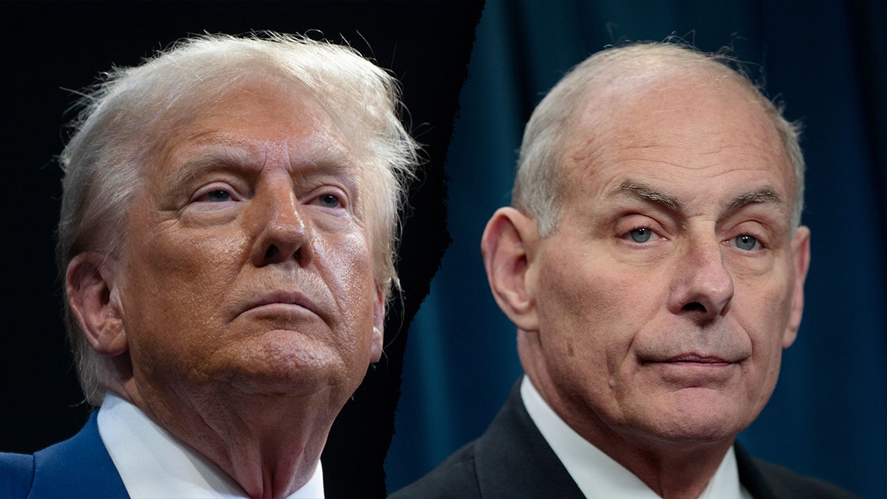 Trump reacts to ex-chief of staff's label as an "authoritarian" and "general definition of fascist."