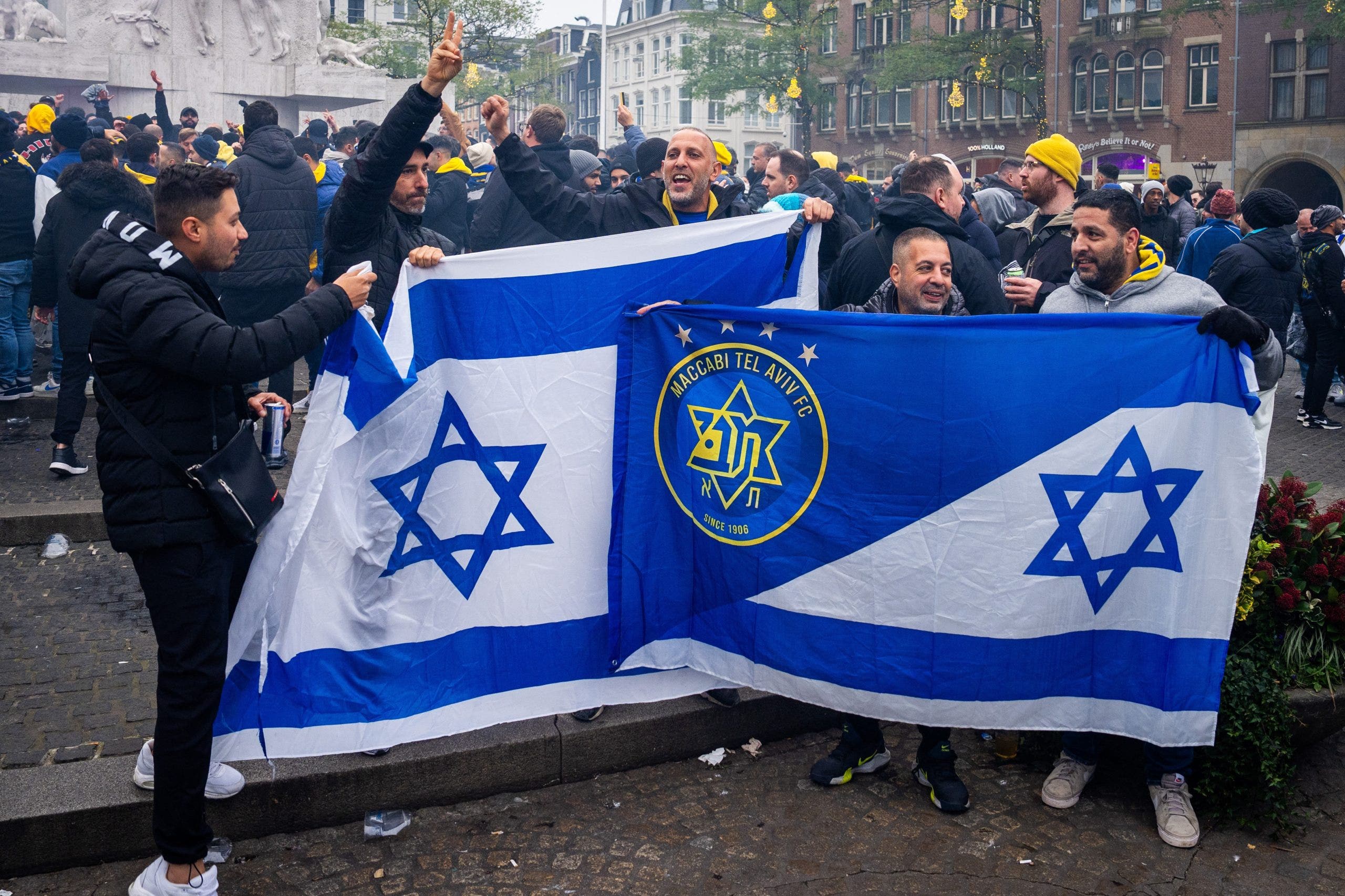 Dutch leader asked to enhance security after attacks, IDF plans rescue operation in Amsterdam.