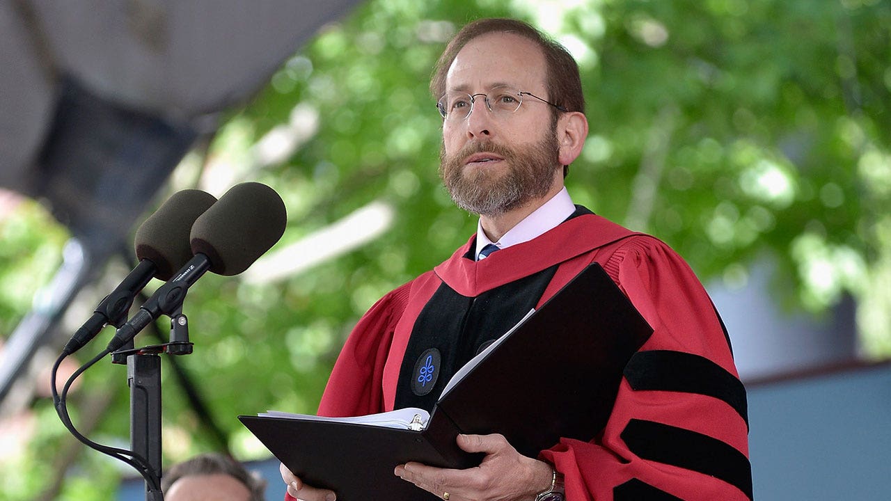 Harvard president privately conveys to faculty the need for a reevaluation of messaging following the GOP victory.