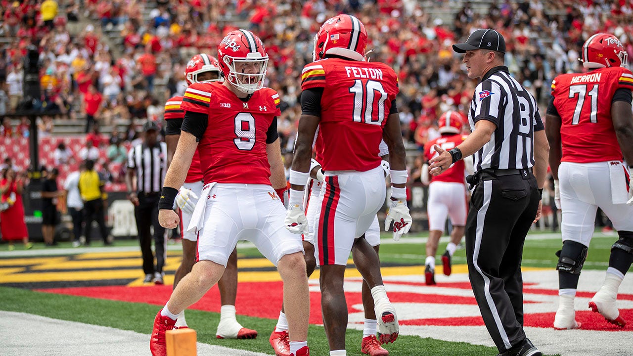 Maryland quarterback Billy Edwards Jr. was hit violently by a UConn defensive back, resulting in the latter's ejection.