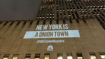 NBC Union Alleges Leadership is Stalling on Contract Negotiations, Displaying Graphics on 30 Rock