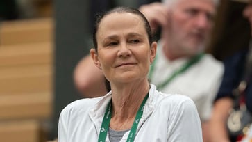 Pam Shriver, a renowned tennis player, discloses her Grand Slam trophies and a stolen car following evacuation from wildfires.