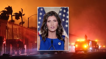 In 2024, a powerful fire union that had previously remained neutral endorsed Noem for DHS as wildfires raged in California.