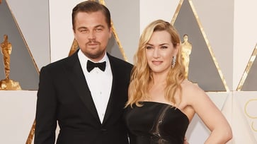 'Kate Winslet shares the reason behind Leonardo DiCaprio's tears during the filming of 'Revolutionary Road'.'