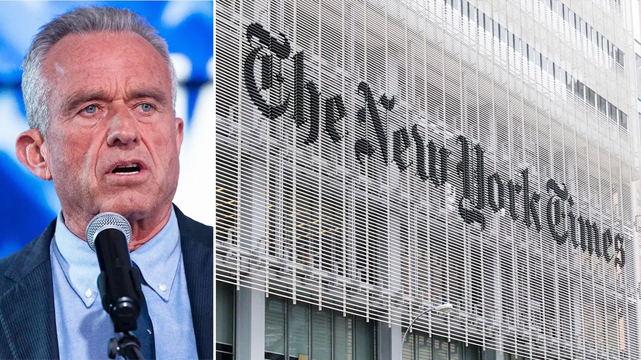 During a tense interview with the New York Times, RFK Jr. labeled the ...