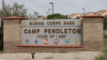 No threat to operations reported as drones were spotted over Camp Pendleton in California.