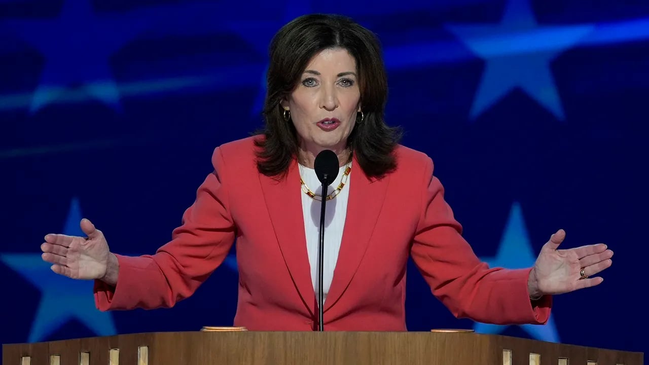 New York Gov. Kathy Hochul criticized the DNC speech as a "black hole of charisma."