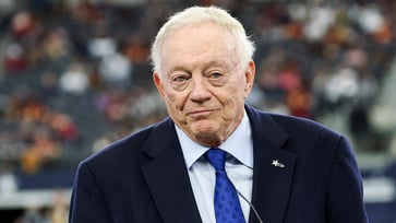 During the 'Landman' cameo, Jerry Jones' emotional speech about the Cowboys went viral.