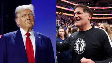 Mark Cuban is criticized as misogynistic by numerous female Trump staffers and surrogates in a new campaign advertisement.