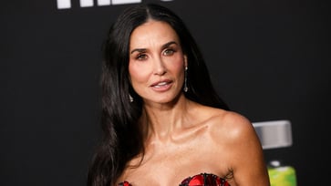 Demi Moore expresses discomfort with a close-up shot of her behind in a new film.