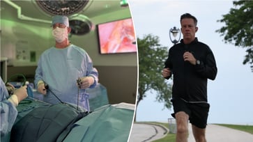 A cancer survivor and doctor prepares to complete 7 marathons on 7 continents in just 7 days.