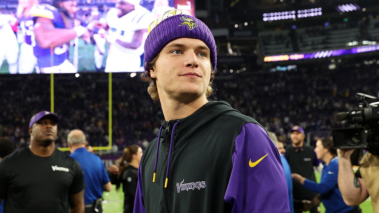 JJ McCarthy, a rookie on the Vikings team, posted a mysterious message on social media after their playoff loss.