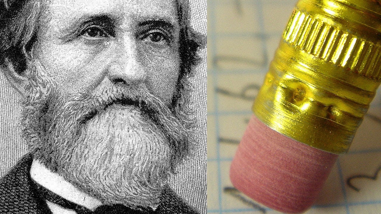 On this day in history, March 30, 1858, American inventor Hymen Lipman receives a patent for the pencil with eraser.