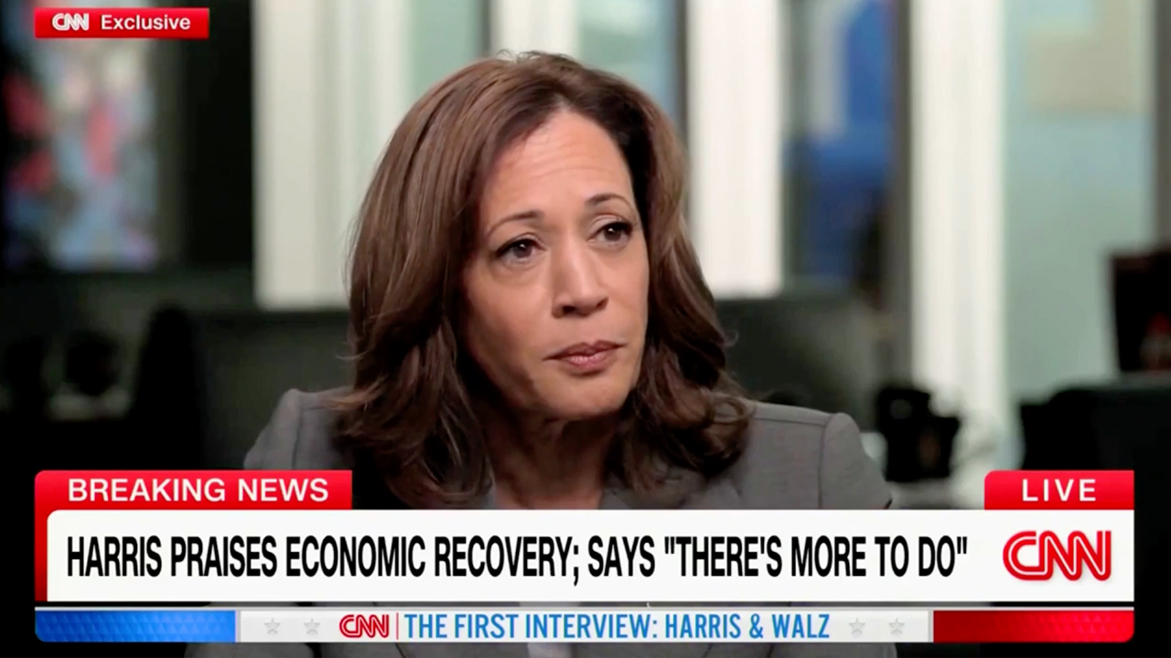 CNN criticized for stating that Harris provided the "clearest view yet" of her potential presidency in an interview: "Is that so?"