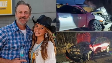 Darryl Worley's daughter is airlifted to hospital after a head-on car crash in Nashville.