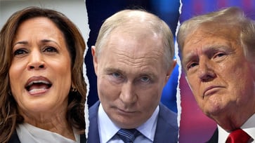 Putin expresses support for Harris over Trump and indicates readiness for negotiations with Ukraine.